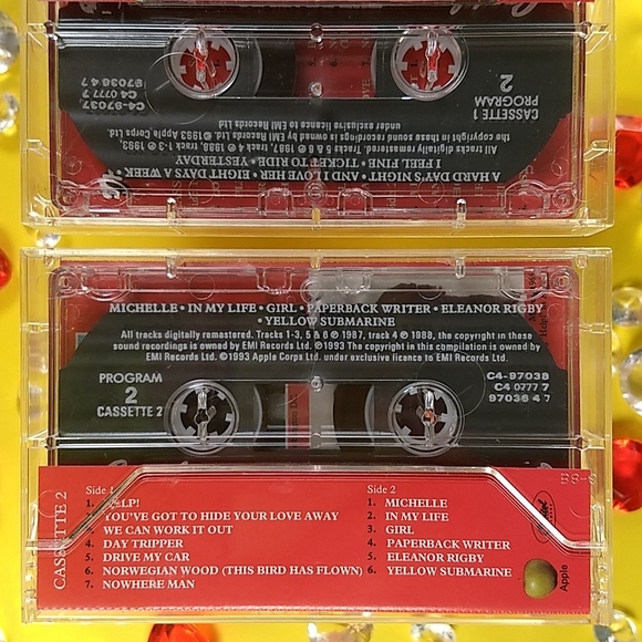 The Beatles/1962-1966 Apple cassette set Mint Condition Out Of Print - Picture 6 of 16